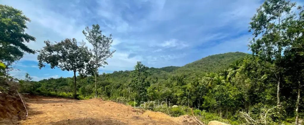 Riverside Bliss: Exclusive Land Development with Mountain Views in Sritanu, Koh Phangan