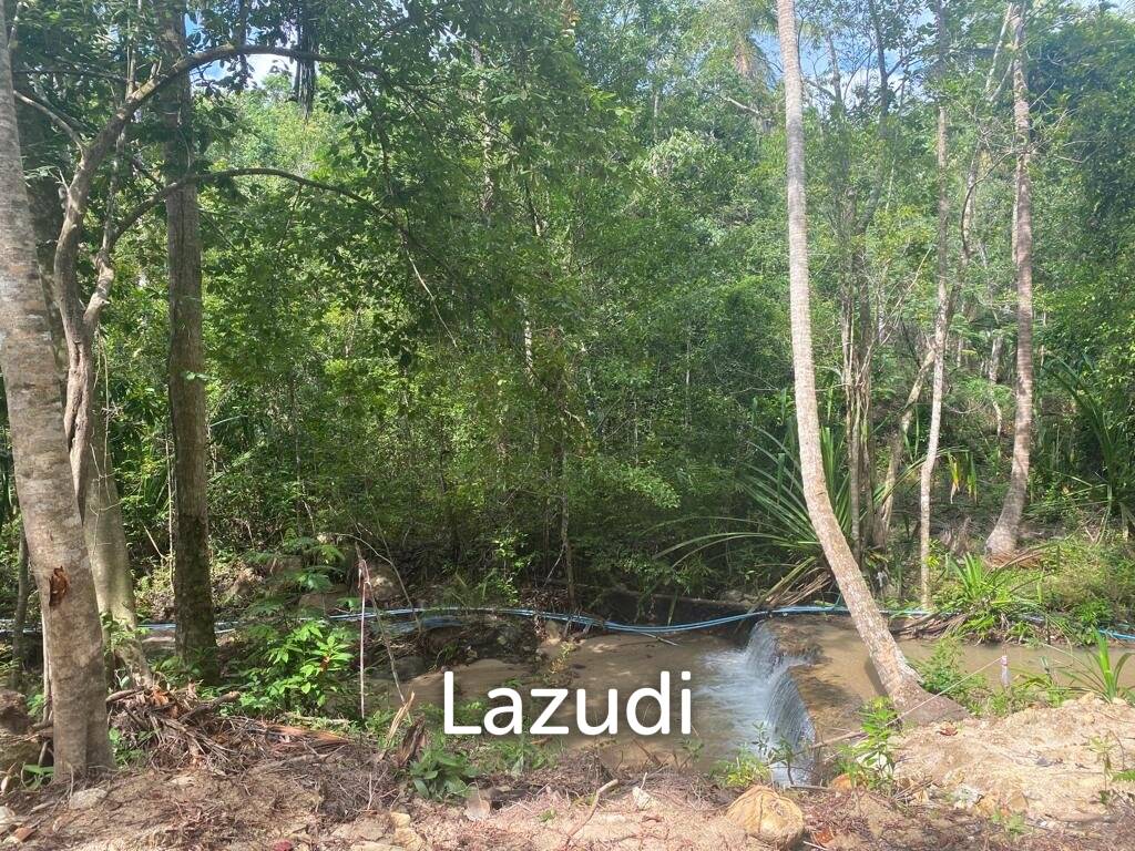 Riverside Bliss: Exclusive Land Development with Mountain Views in Sritanu, Koh Phangan