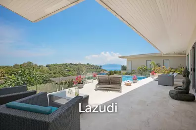Luxury Villa with Ocean Views and Beach Access