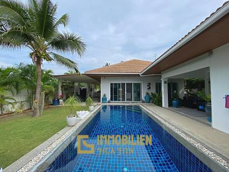 Lovely 3 Bed 3 Bath Private Pool Villa For Sale in Soi 88 with Extra Land