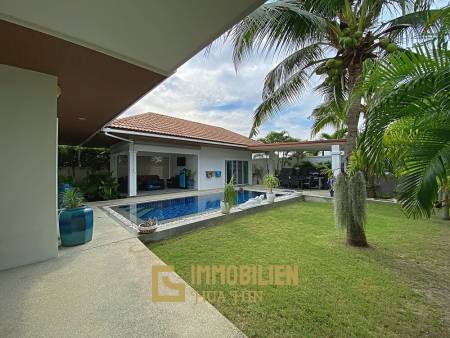 Lovely 3 Bed 3 Bath Private Pool Villa For Sale in Soi 88 with Extra Land