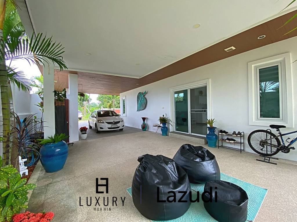 Lovely 3 Bed 3 Bath Private Pool Villa For Sale in Soi 88 with Extra Land