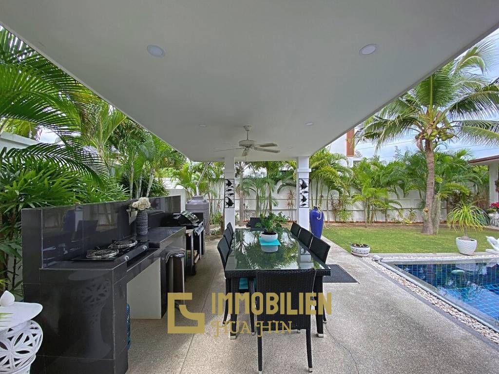 Lovely 3 Bed 3 Bath Private Pool Villa For Sale in Soi 88 with Extra Land