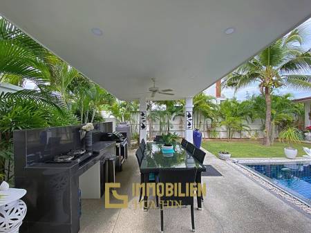 Lovely 3 Bed 3 Bath Private Pool Villa For Sale in Soi 88 with Extra Land