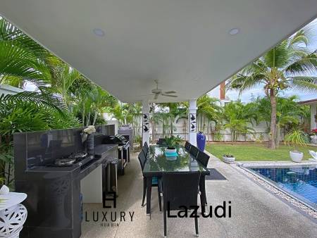 Lovely 3 Bed 3 Bath Private Pool Villa For Sale in Soi 88 with Extra Land