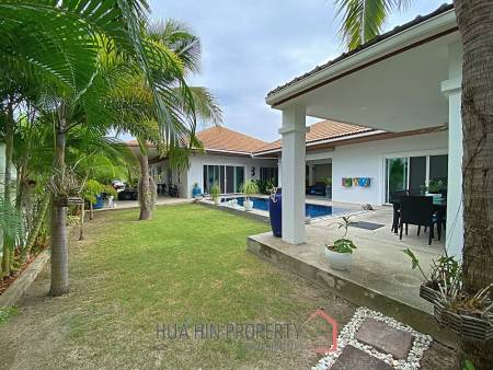 Lovely 3 Bed 3 Bath Private Pool Villa For Sale in Soi 88 with Extra Land