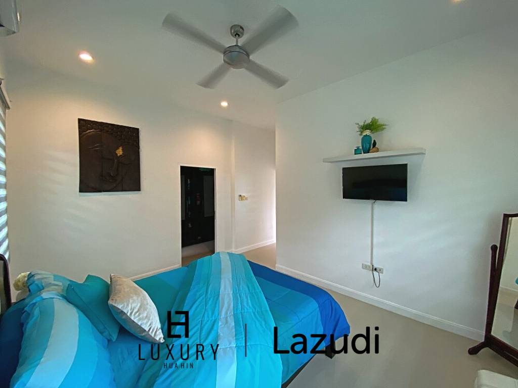 Lovely 3 Bed 3 Bath Private Pool Villa For Sale in Soi 88 with Extra Land