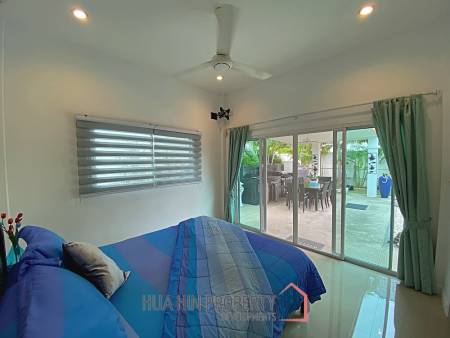 Lovely 3 Bed 3 Bath Private Pool Villa For Sale in Soi 88 with Extra Land