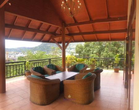 3 Bed Sea View Villa For Rent In Patong