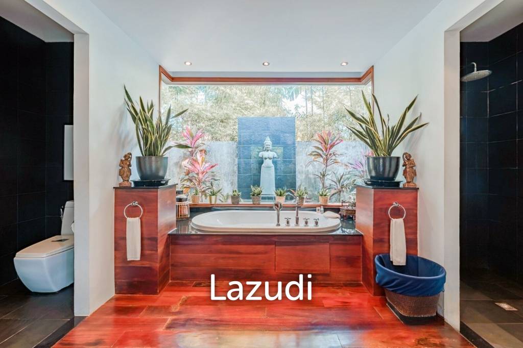 4 Bed Majestic Garden Pool Villa For Sale Near Bangtao Beach