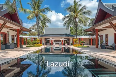 4 Bed Majestic Garden Pool Villa For Sale Near Bangtao Beach