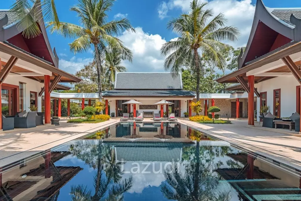 4 Bed Majestic Garden Pool Villa For Sale Near Bangtao Beach