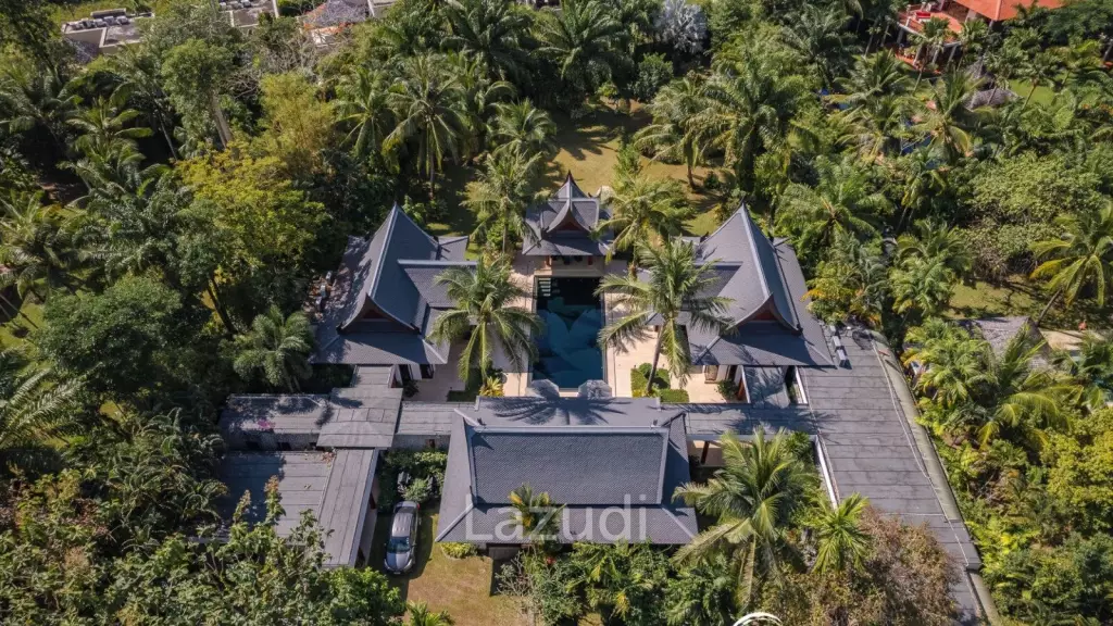4 Bed Majestic Garden Pool Villa For Sale Near Bangtao Beach