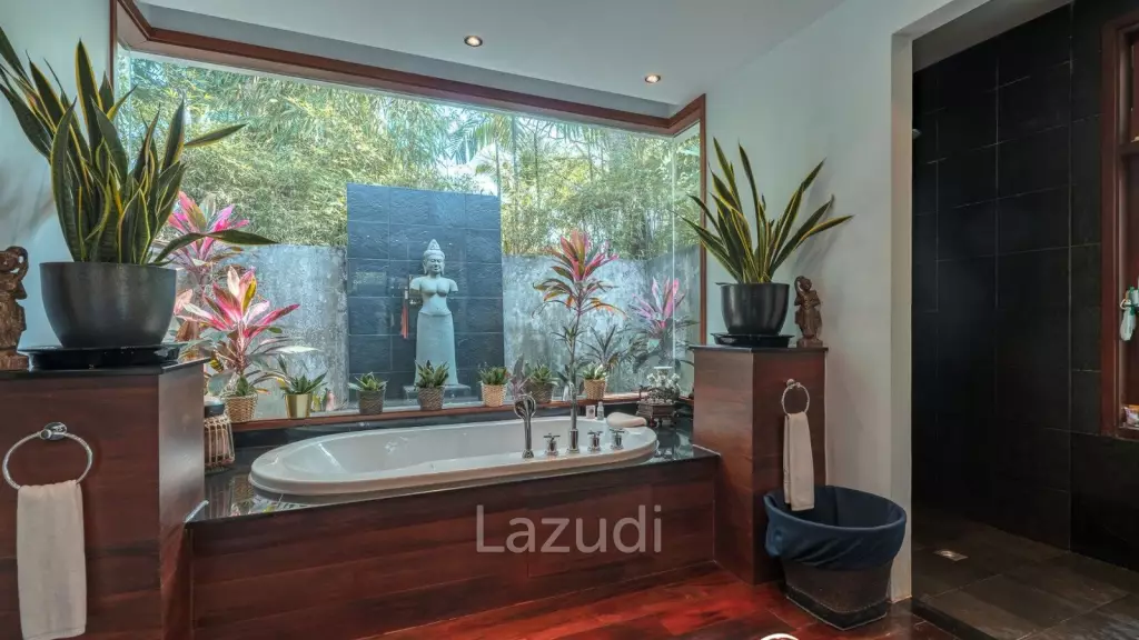 4 Bed Majestic Garden Pool Villa For Sale Near Bangtao Beach