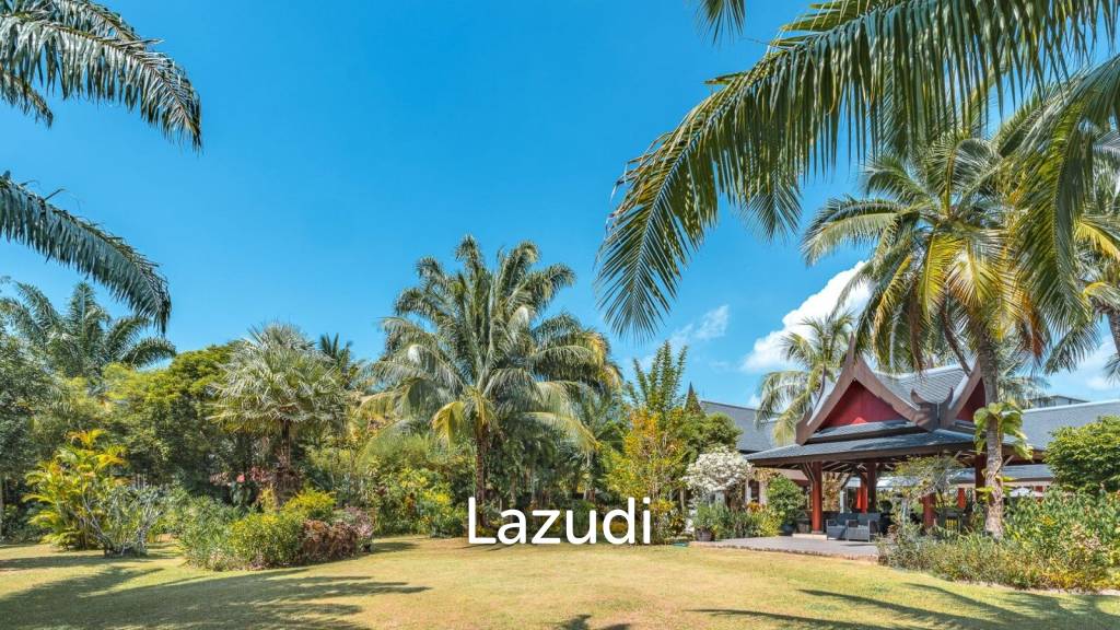 4 Bed Majestic Garden Pool Villa For Sale Near Bangtao Beach