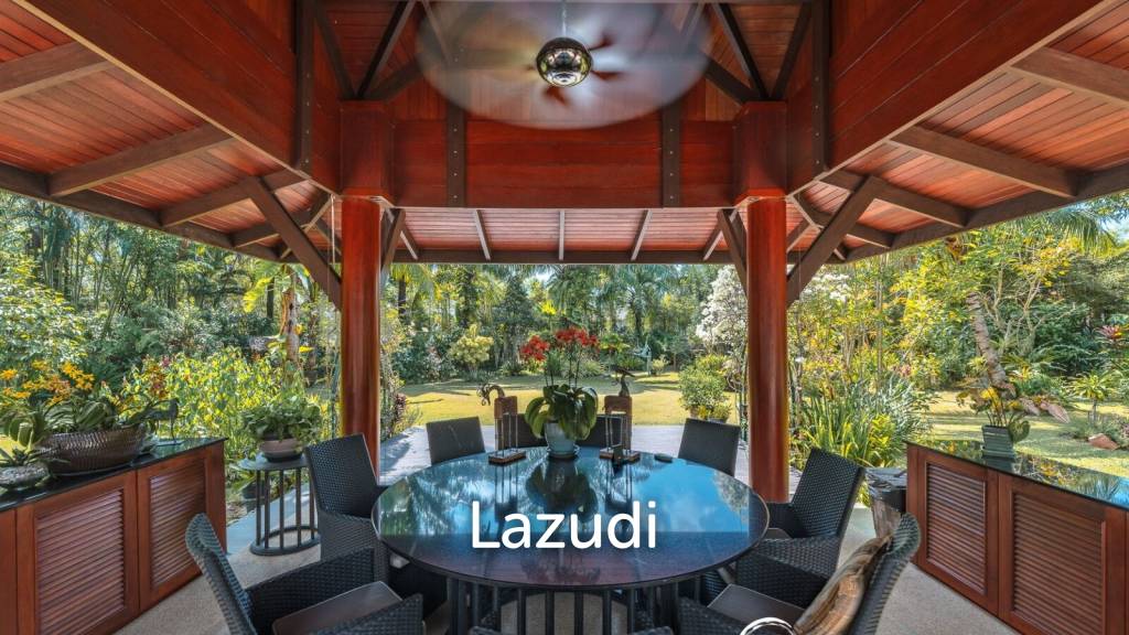 4 Bed Majestic Garden Pool Villa For Sale Near Bangtao Beach