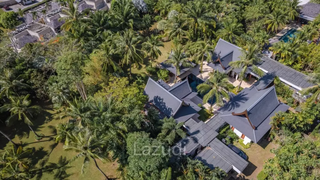 4 Bed Majestic Garden Pool Villa For Sale Near Bangtao Beach
