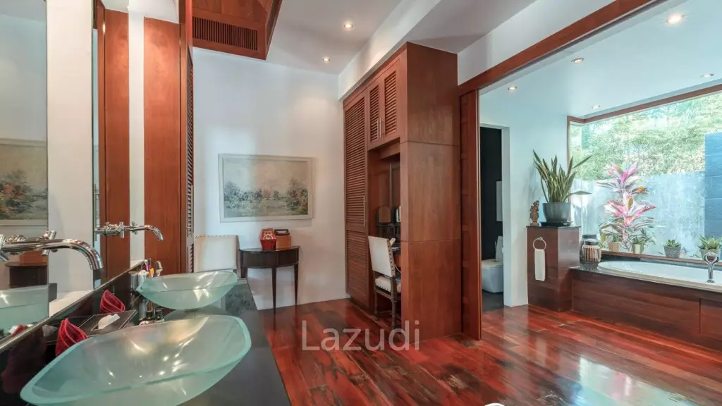 4 Bed Majestic Garden Pool Villa For Sale Near Bangtao Beach