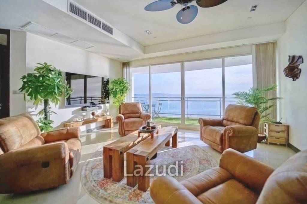 3 Bedrooms 4 bathrooms 217SQ.M Reflection Jomtien Beach Pattaya