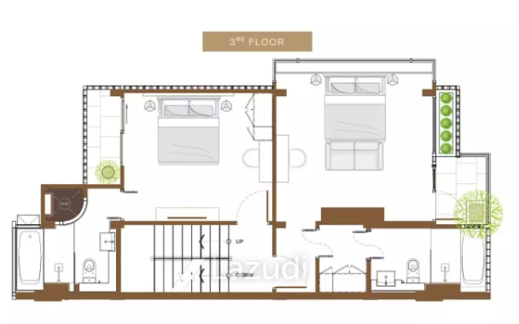 4 Bedrooms 5 Bathrooms 279.86 SQ.M EcoHome Bang Saray