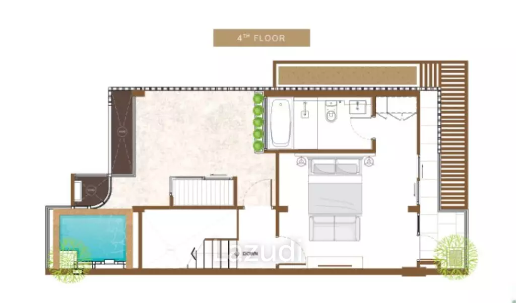 4 Bedrooms 5 Bathrooms 279.86 SQ.M EcoHome Bang Saray