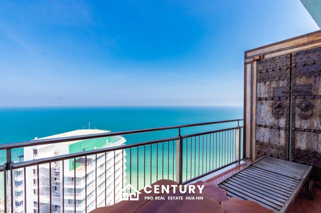 BAAN LONSAI : Panoramic Seaview Penthouse Duplex Condo in Khao Takiab area