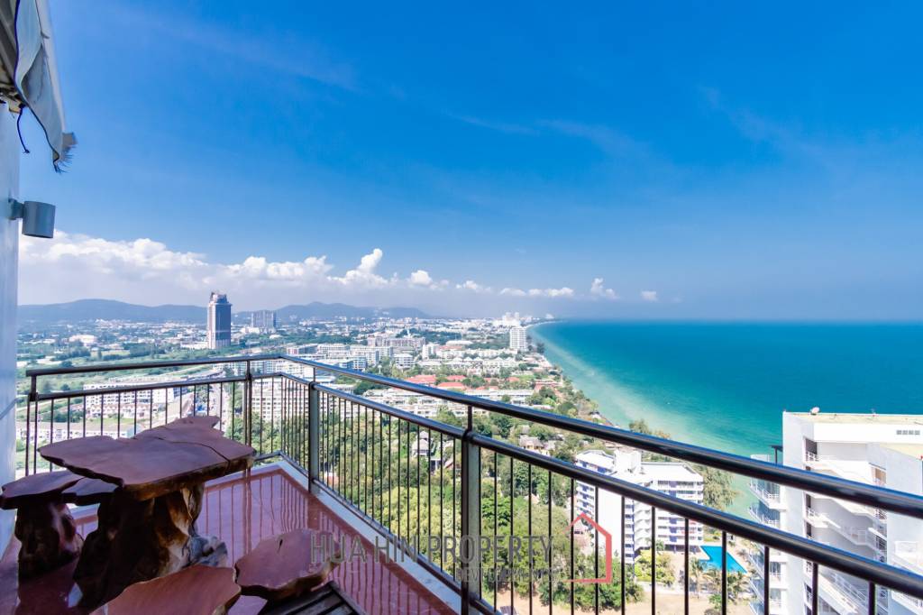 BAAN LONSAI : Panoramic Seaview Penthouse Duplex Condo in Khao Takiab area