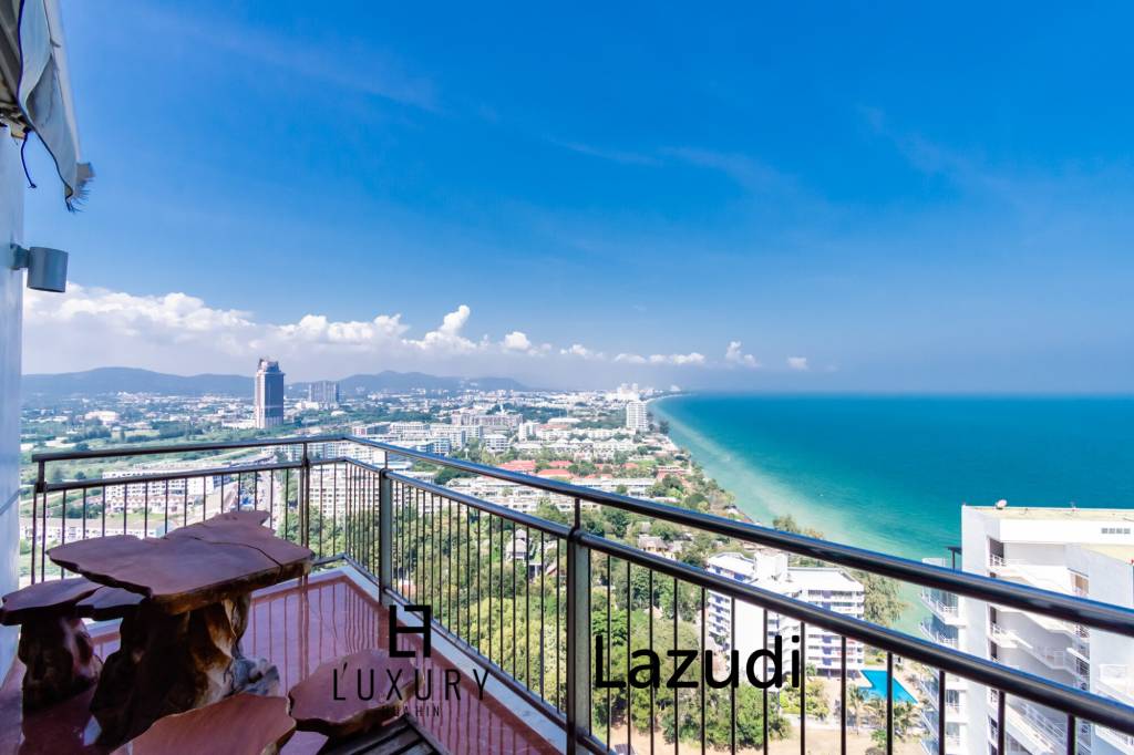 BAAN LONSAI : Panoramic Seaview Penthouse Duplex Condo in Khao Takiab area