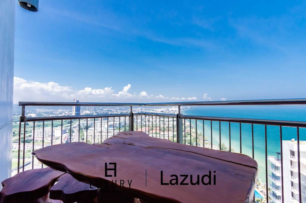 BAAN LONSAI : Panoramic Seaview Penthouse Duplex Condo in Khao Takiab area