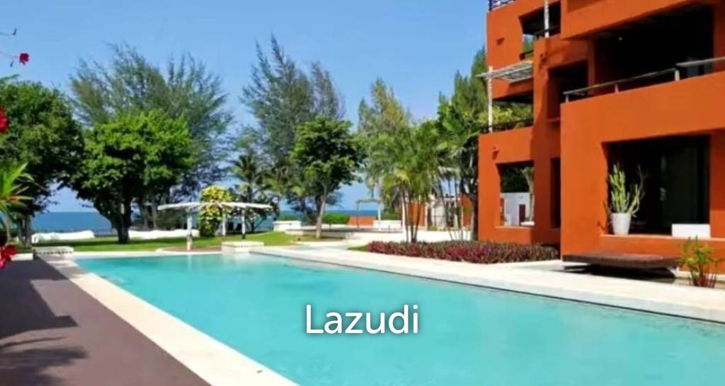 LAS TORTUGUS :  2 Bed Beachfront condo at Khao Tao area