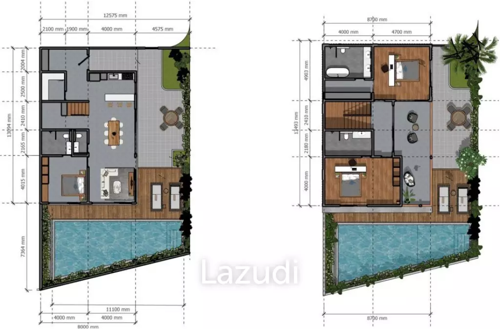 3 Bed 3 Bath 186 SQ.M Sunny Residence
