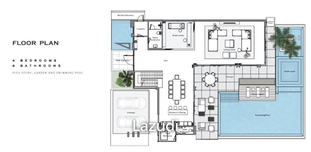 4 Bed 5 Bath 907 SQ.M Island Collection