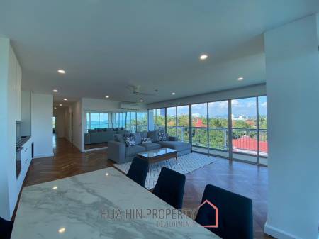 Baan Suan Rim Sai : Beachfront Condo 3 Bedroom With Sea View