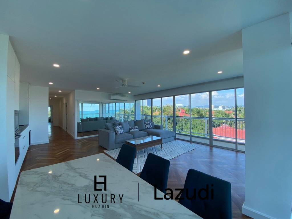 Baan Suan Rim Sai : Beachfront Condo 3 Bedroom With Sea View