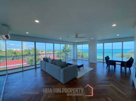 Baan Suan Rim Sai : Beachfront Condo 3 Bedroom With Sea View