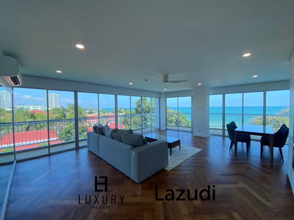 Baan Suan Rim Sai : Beachfront Condo 3 Bedroom With Sea View