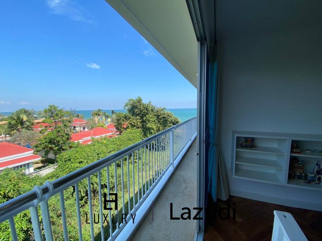 Baan Suan Rim Sai : Beachfront Condo 3 Bedroom With Sea View