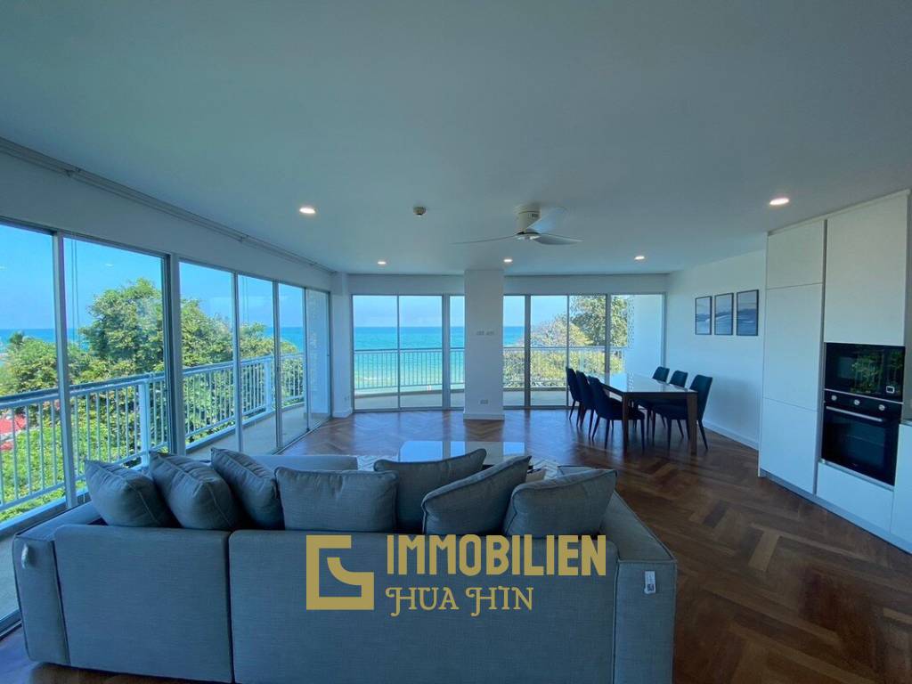 Baan Suan Rim Sai : Beachfront Condo 3 Bedroom With Sea View