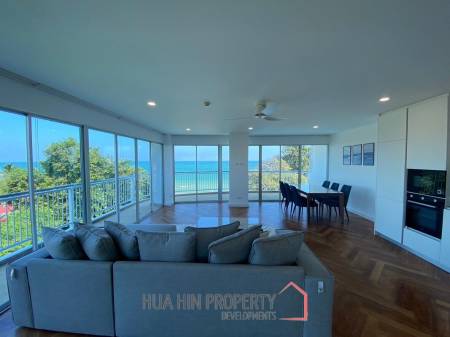 Baan Suan Rim Sai : Beachfront Condo 3 Bedroom With Sea View
