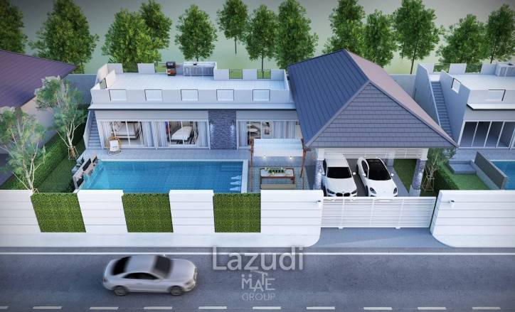 3 Bedv 4 Bath 222 SQ.M Grand Tara View Huahin