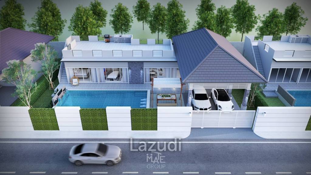 3 Bedv 4 Bath 222 SQ.M Grand Tara View Huahin