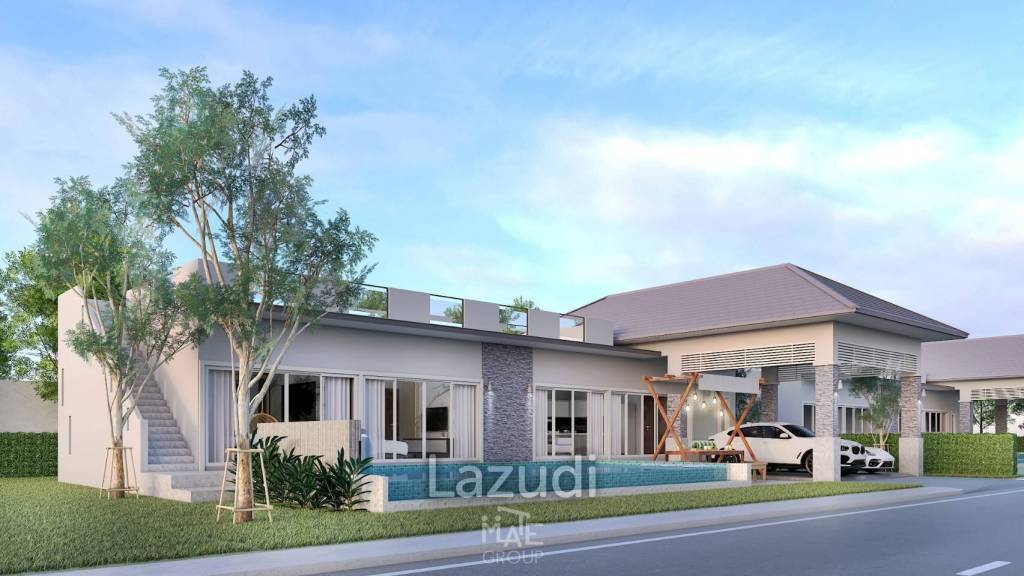 3 Bedv 4 Bath 222 SQ.M Grand Tara View Huahin