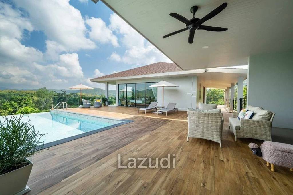 Amazing pool villa in the mountains for sale