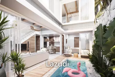 Beautiful new Development in Kedungu with Rice Field views for Freehold purchase