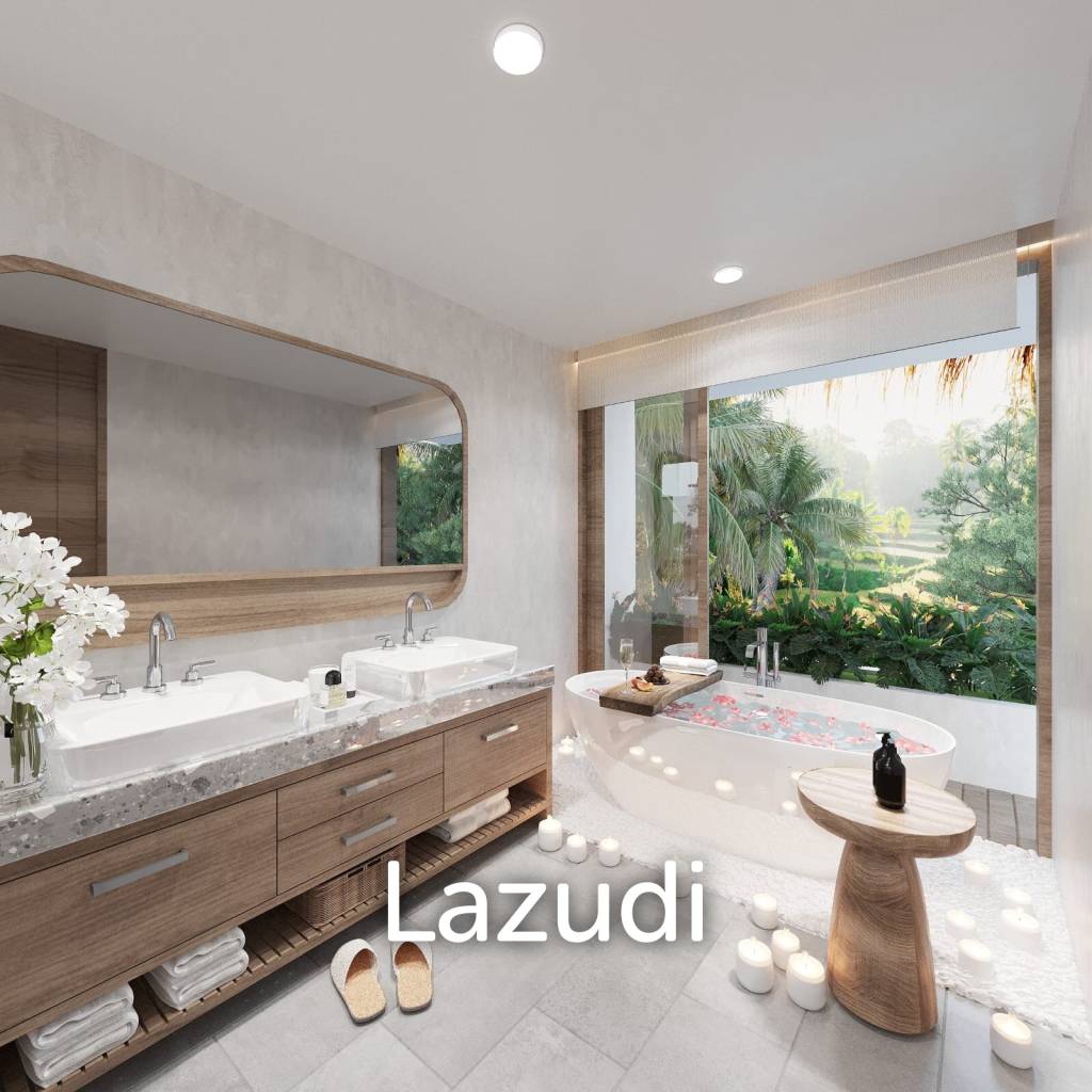 Beautiful new Development in Kedungu with Rice Field views for Freehold purchase