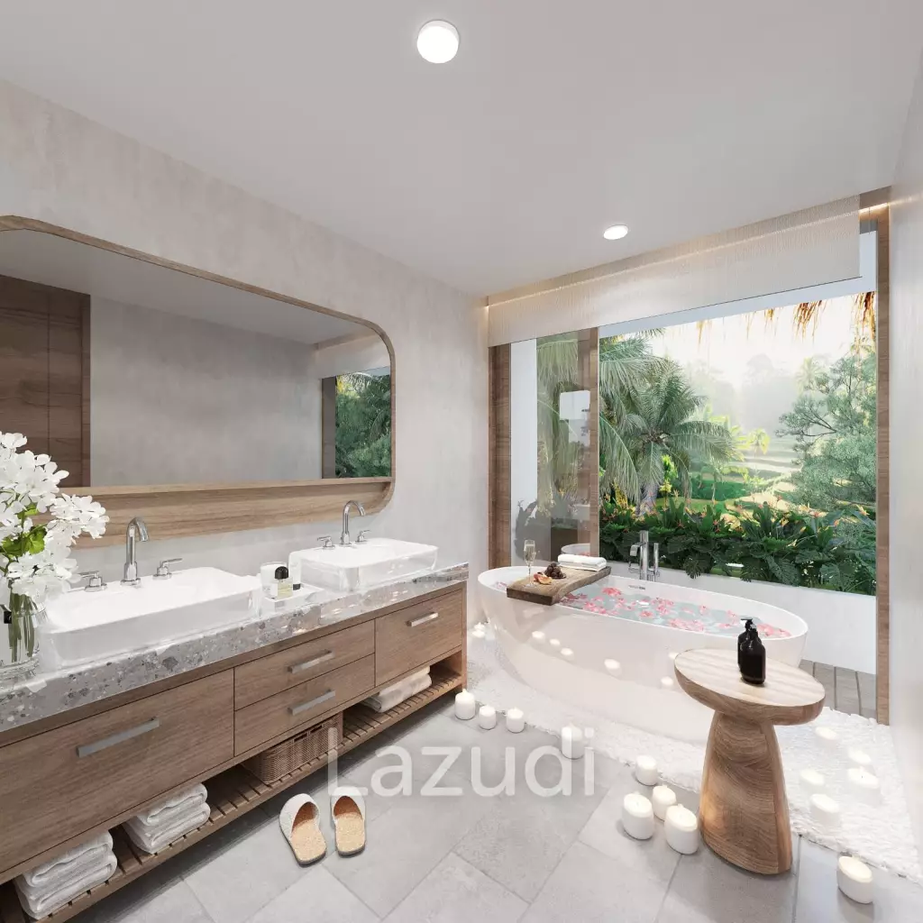Beautiful new Development in Kedungu with Rice Field views for Freehold purchase