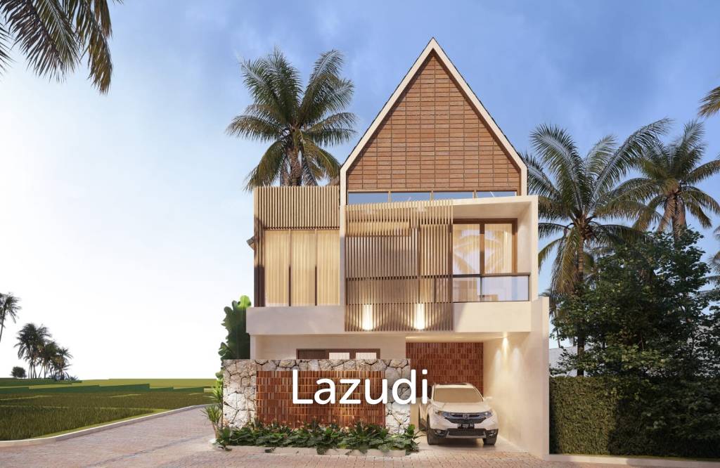 Beautiful new Development in Kedungu with Rice Field views for Freehold purchase