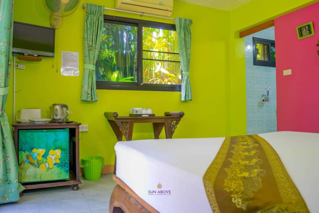 A Property of 2400 Square Meters with Bungalows ,studio and House at Nai Yang Phuket.