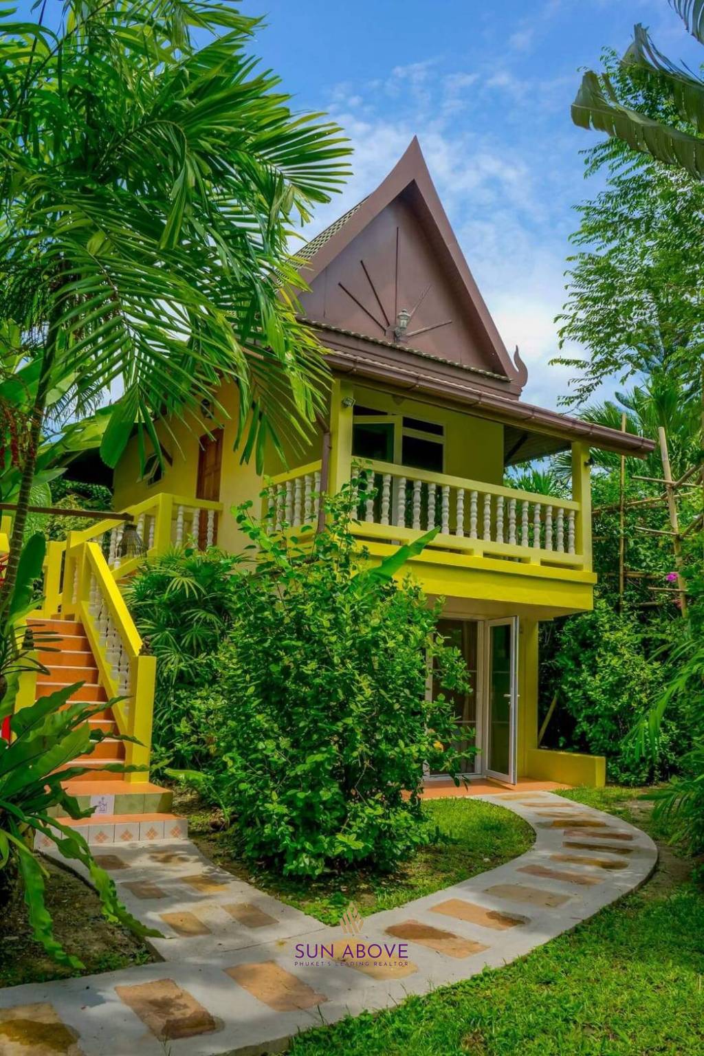 A Property of 2400 Square Meters with Bungalows ,studio and House at Nai Yang Phuket.