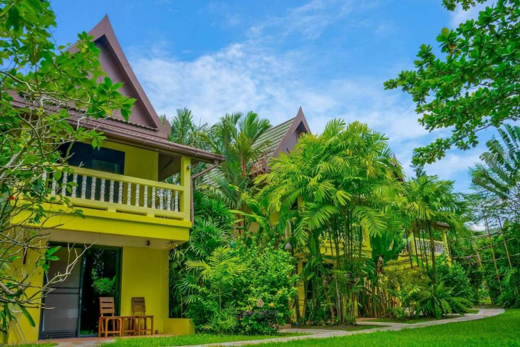 A Property of 2400 Square Meters with Bungalows ,studio and House at Nai Yang Phuket.